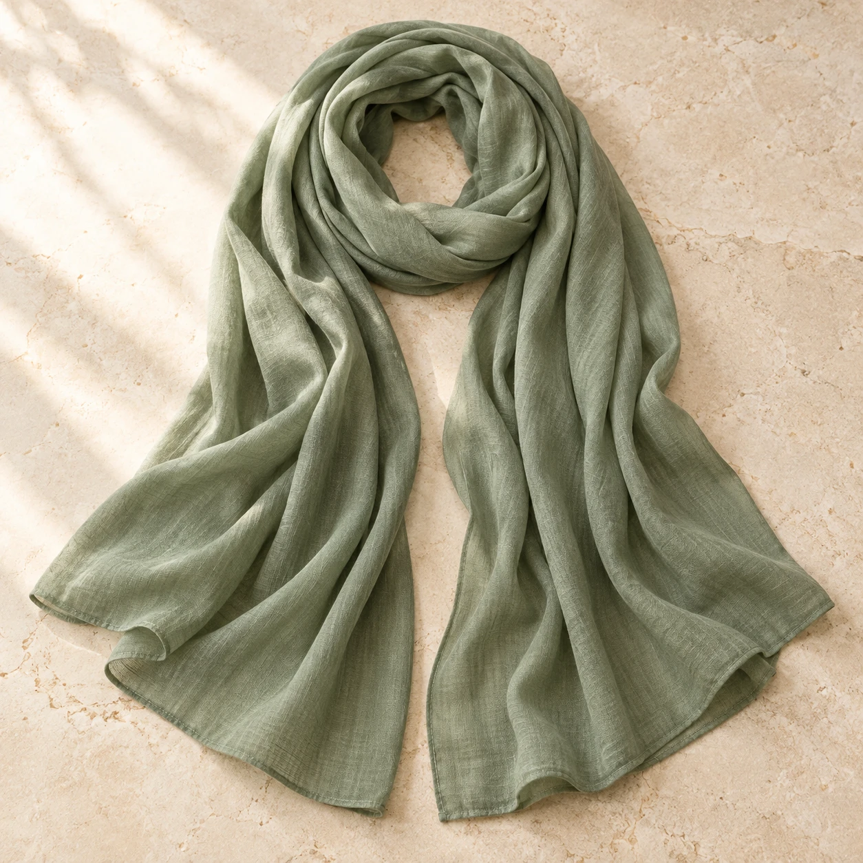 Willow Drape Scarf in Sage